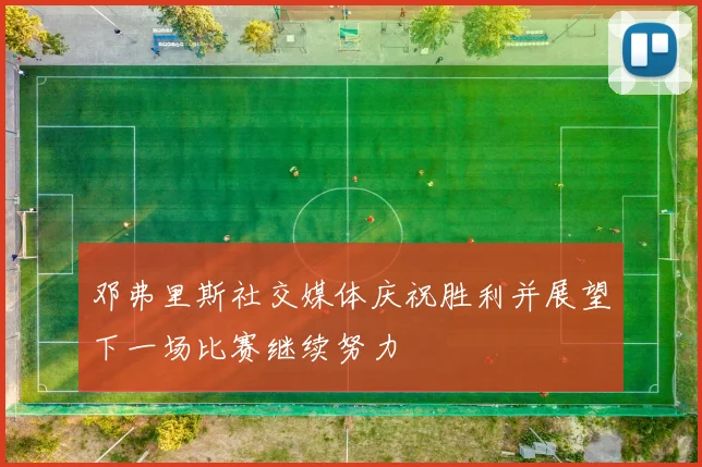 邓弗里斯社交媒体庆祝胜利并展望下一场比赛继续努力