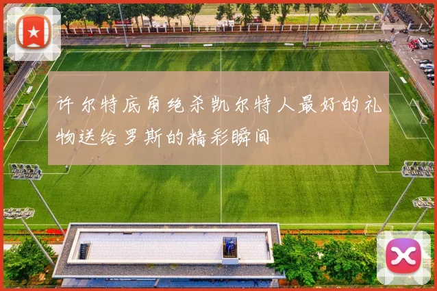 许尔特底角绝杀凯尔特人最好的礼物送给罗斯的精彩瞬间